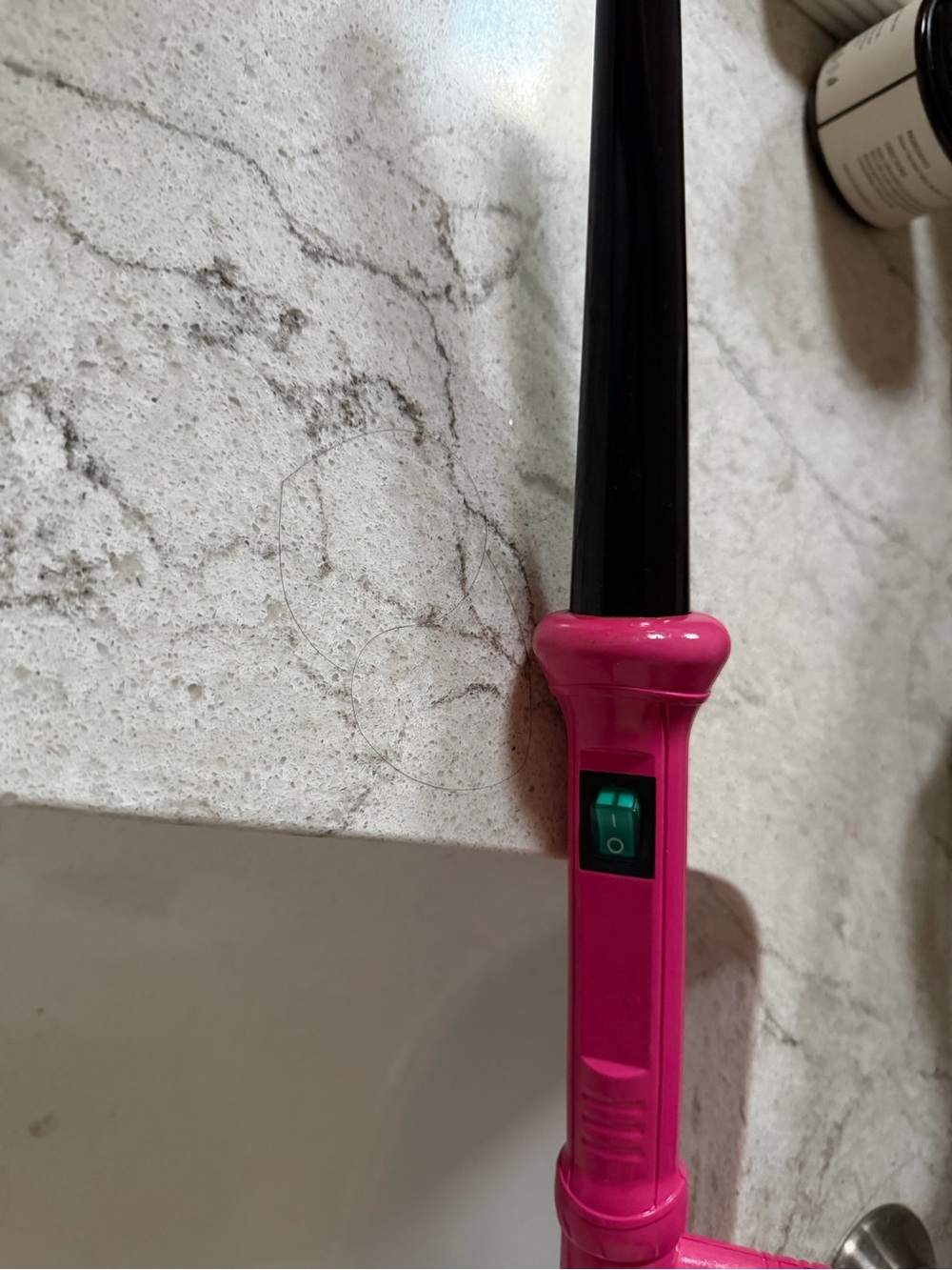 Pink Curling Wand - Hair Styling Tool - Picture 2 of 8